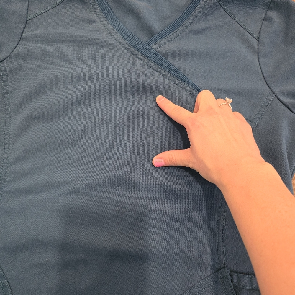 Blue Scrub Set - Picture 12 of 13